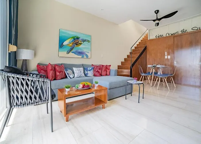 Papaya 15 Exclusive Penthouse With Rooftop And Jacuzzi * Playa del Carmen